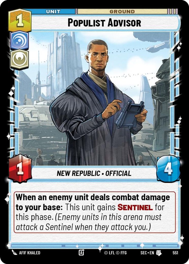 Populist Advisor, Secrets of Power · 551