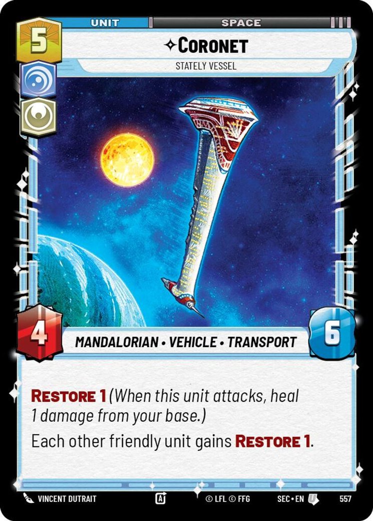 Coronet - Stately Vessel, Secrets of Power · 557