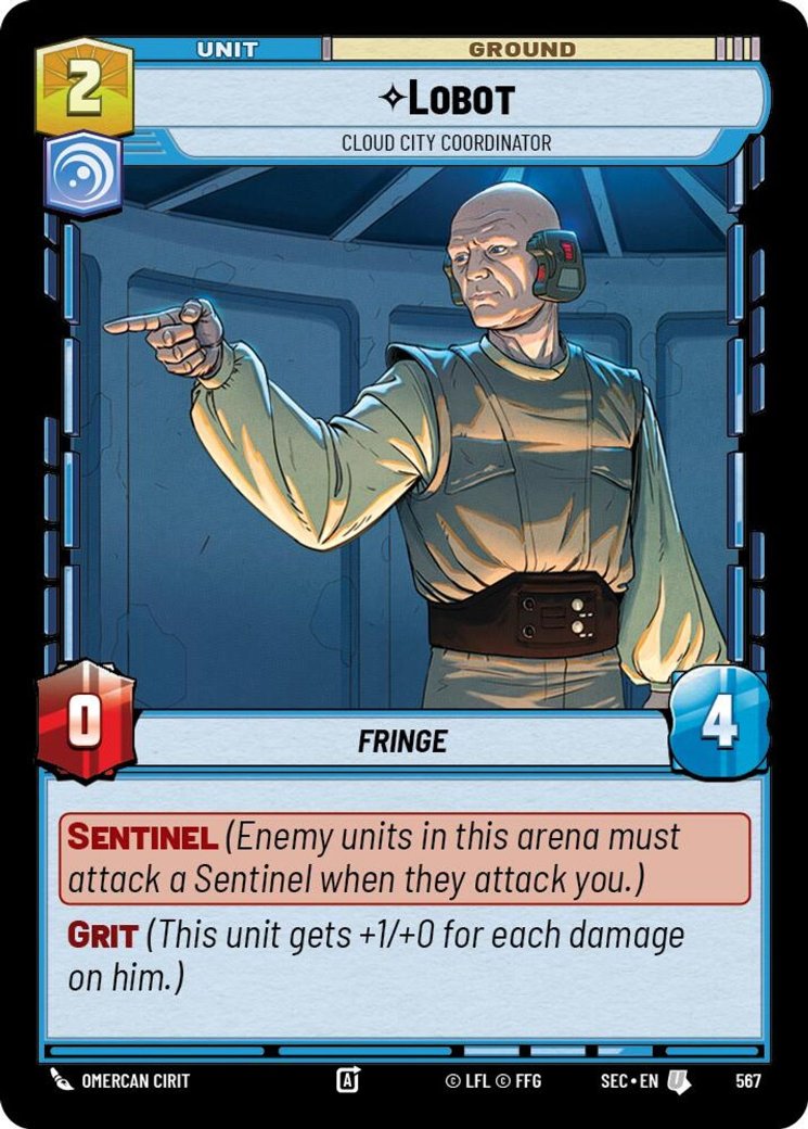 Lobot - Cloud City Coordinator, Secrets of Power · 567