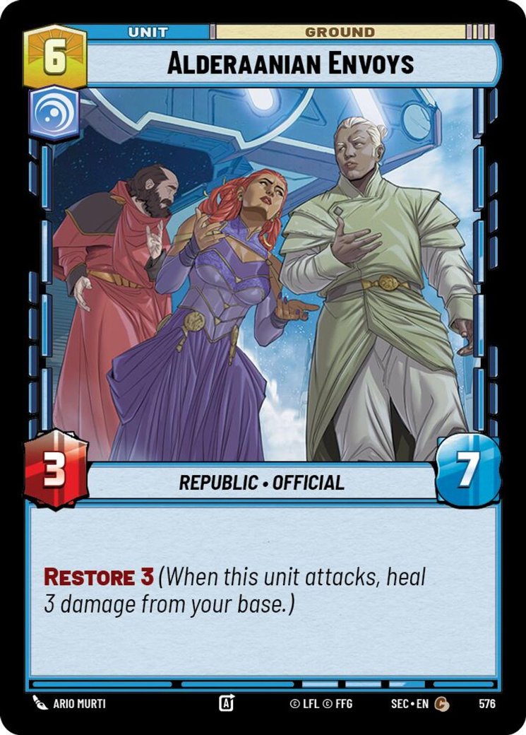Alderaanian Envoys, Secrets of Power · 576