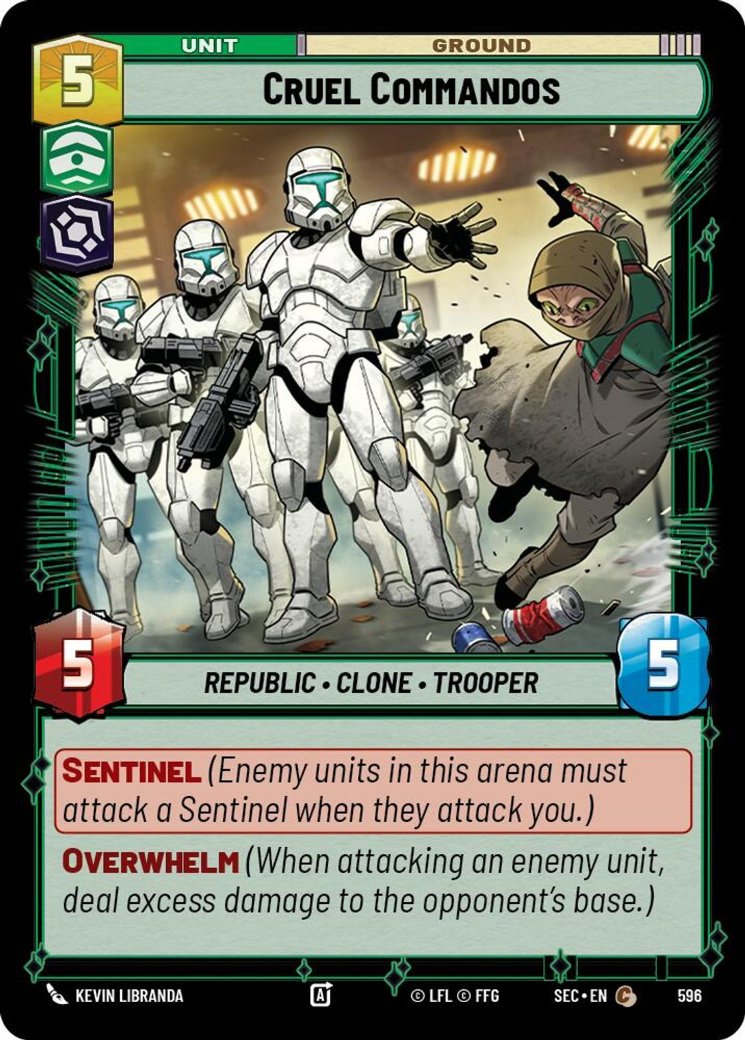 Cruel Commandos, Secrets of Power · 596