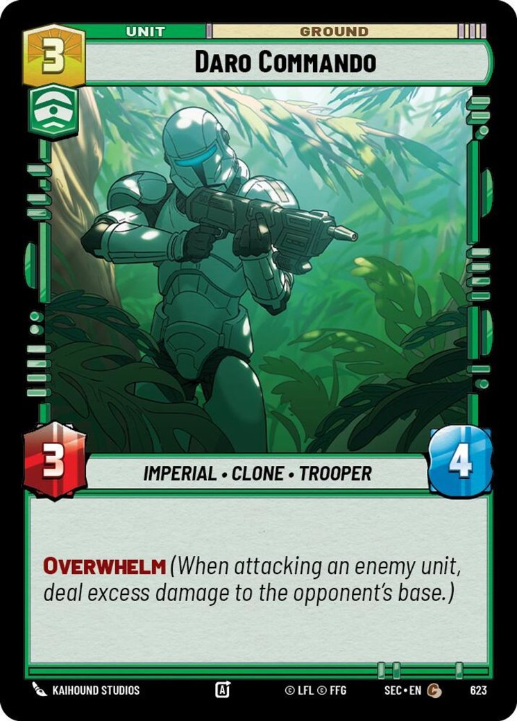 Daro Commando, Secrets of Power · 623