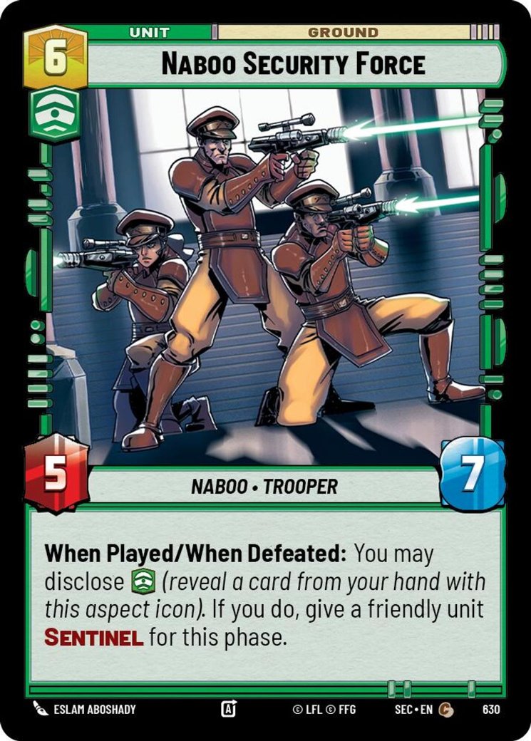 Naboo Security Force, Secrets of Power · 630