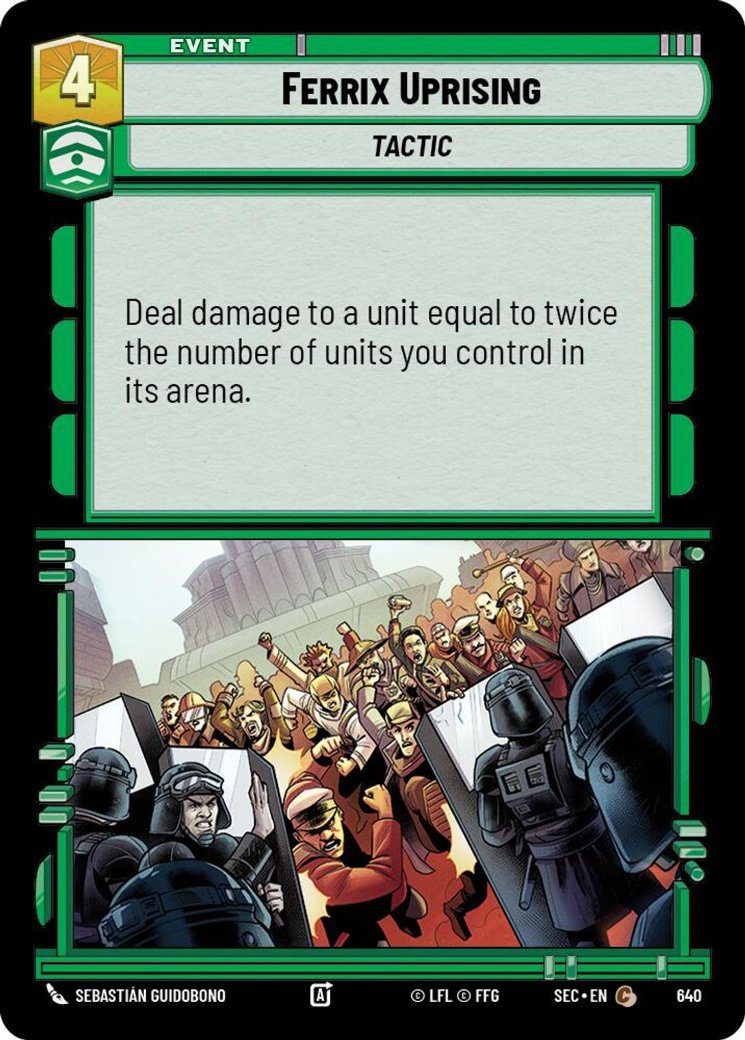 Ferrix Uprising, Secrets of Power · 640