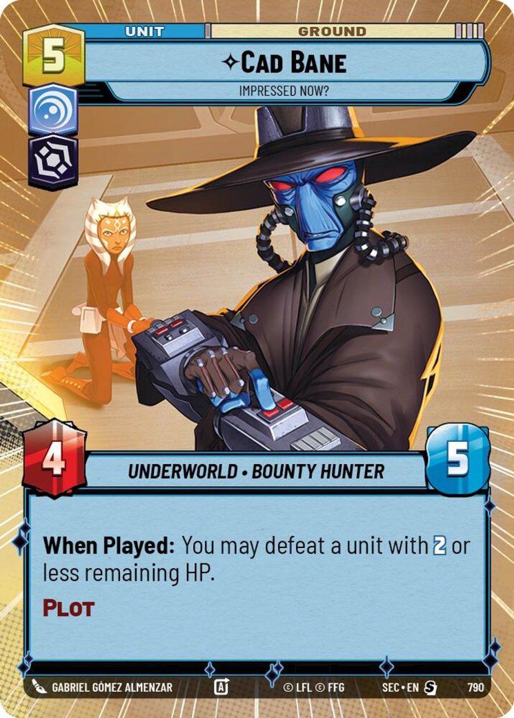 Cad Bane - Impressed Now?, Secrets of Power · 790