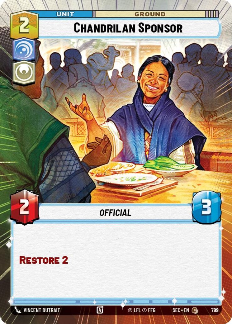 Chandrilan Sponsor, Secrets of Power · 799