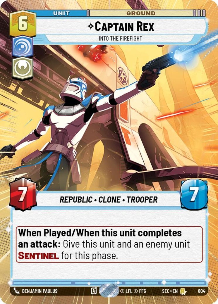 Captain Rex - Into the Firefight, Secrets of Power · 804