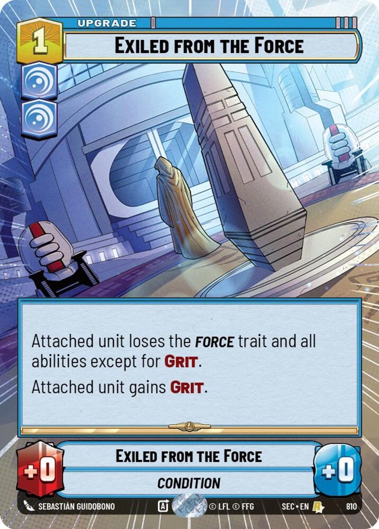 Exiled from the Force, Secrets of Power · 810