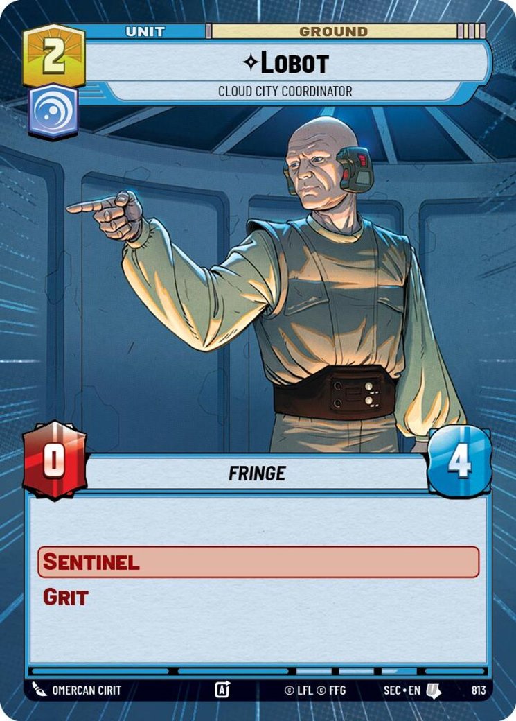 Lobot - Cloud City Coordinator, Secrets of Power · 813