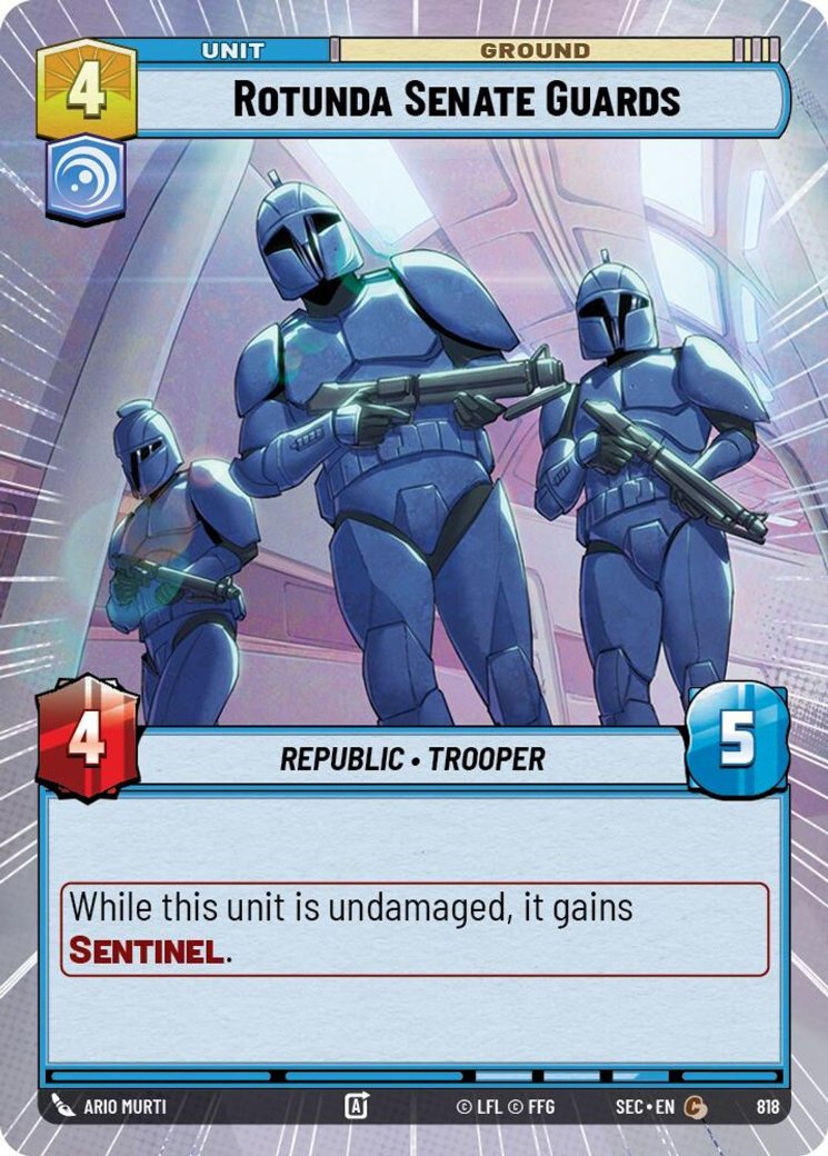 Rotunda Senate Guards, Secrets of Power · 818