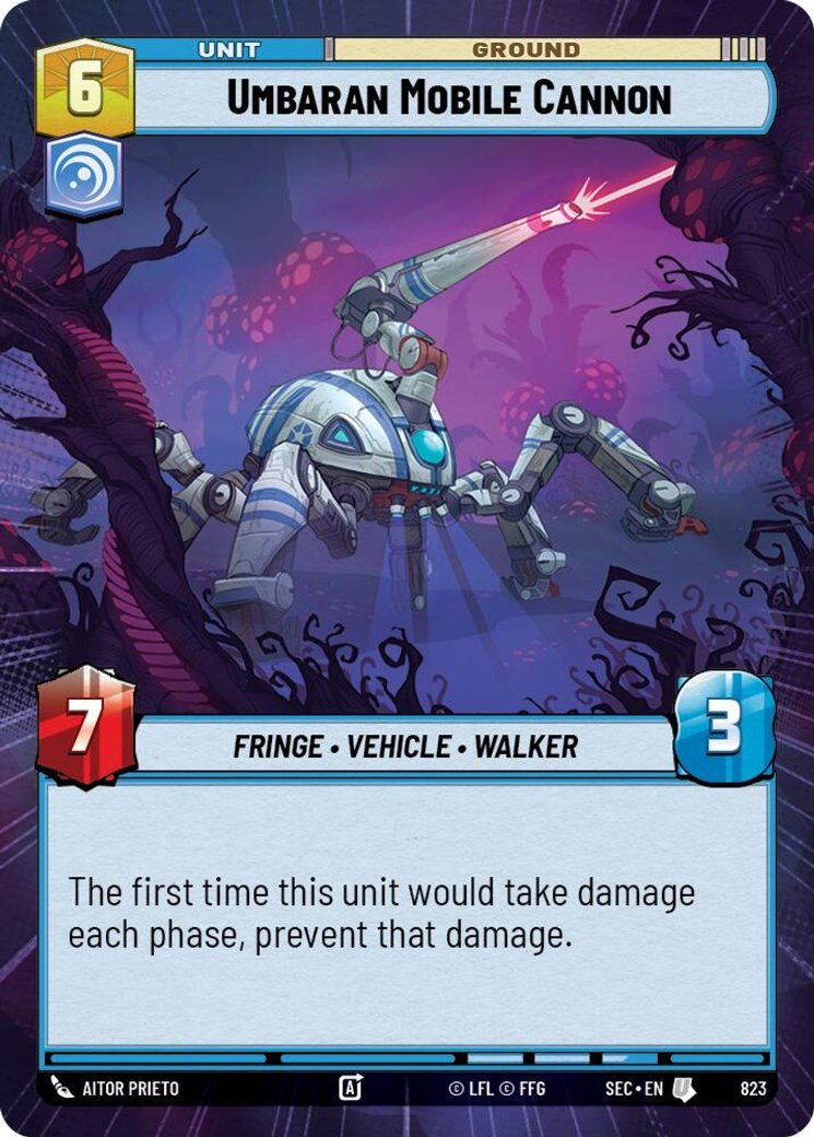 Umbaran Mobile Cannon, Secrets of Power · 823