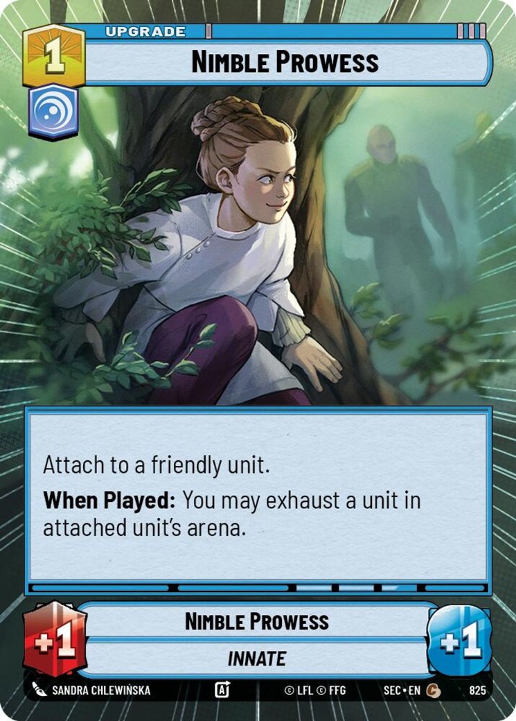 Nimble Prowess, Secrets of Power · 825