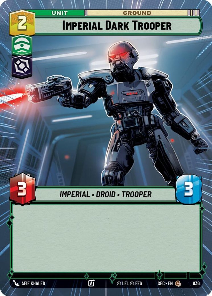 Imperial Dark Trooper, Secrets of Power · 836