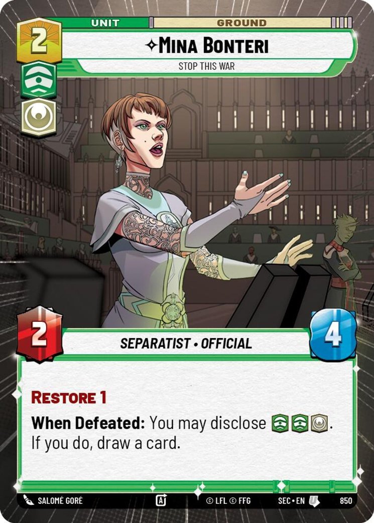 Mina Bonteri - Stop This War, Secrets of Power · 850