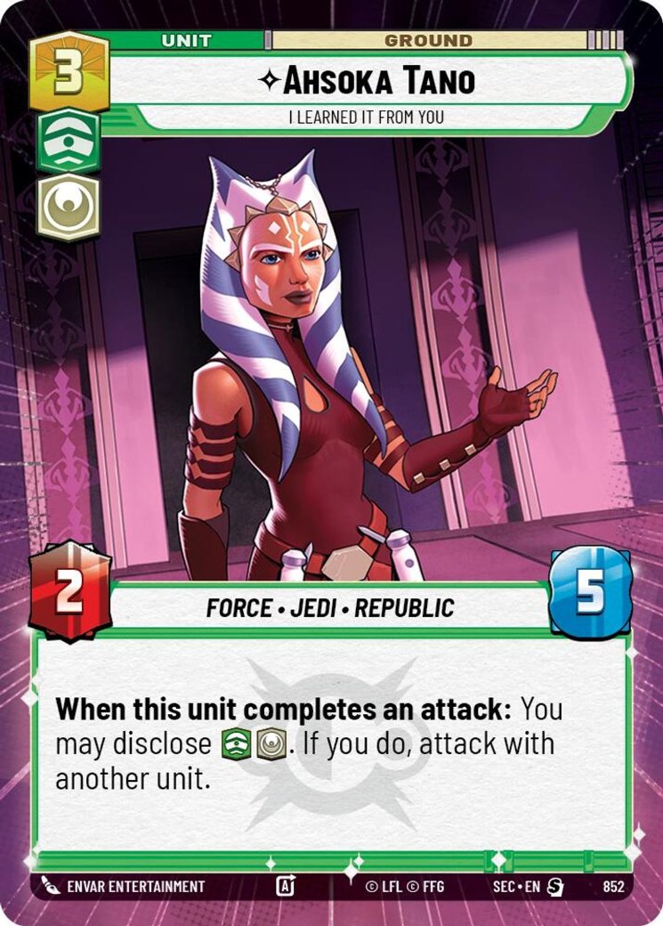 Ahsoka Tano - I Learned It from You, Secrets of Power · 852