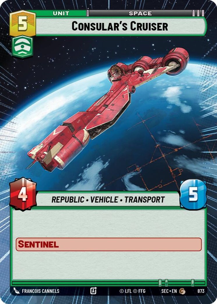 Consular's Cruiser, Secrets of Power · 873