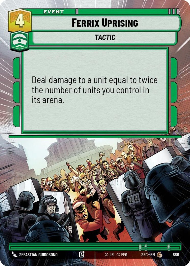 Ferrix Uprising, Secrets of Power · 886