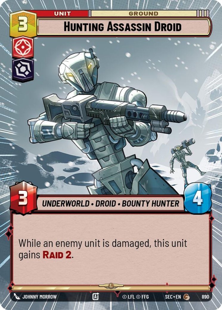Hunting Assassin Droid, Secrets of Power · 890