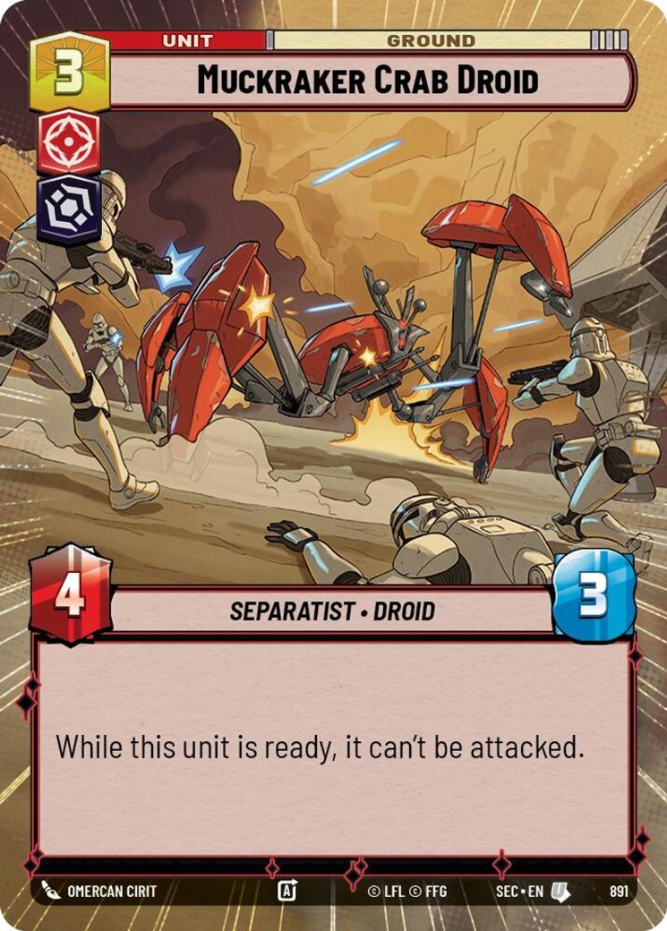 Muckraker Crab Droid, Secrets of Power · 891
