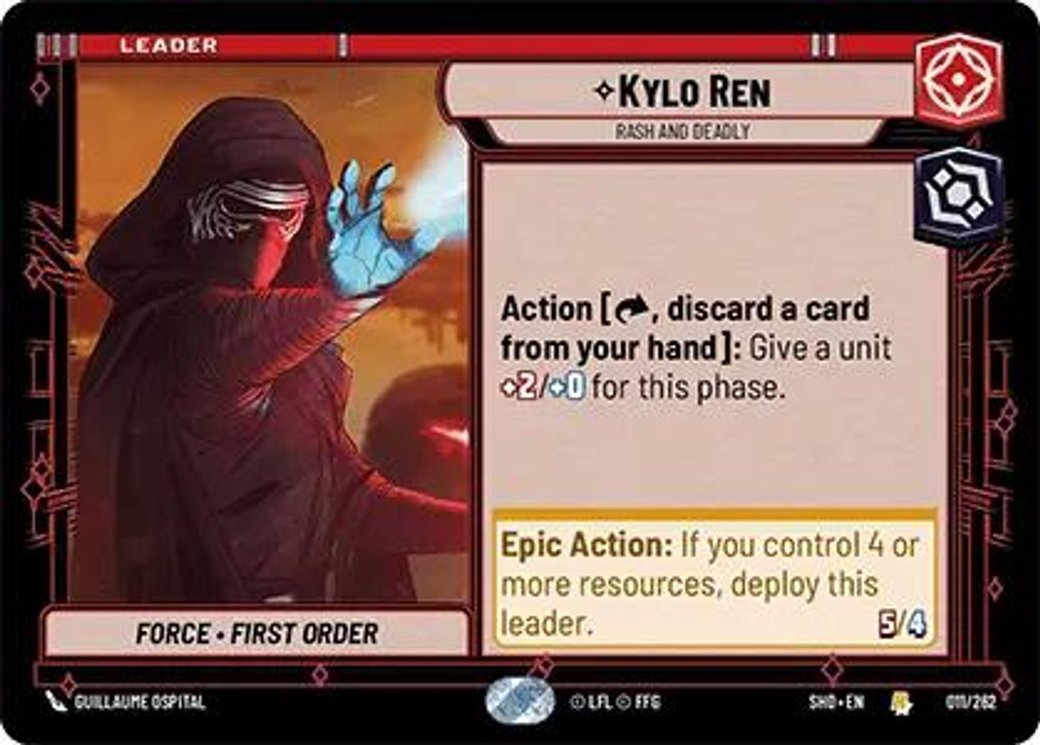 Kylo Ren - Rash and Deadly, Shadows of the Galaxy · 011/262