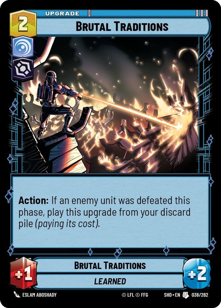 Brutal Traditions, Shadows of the Galaxy · 038/262