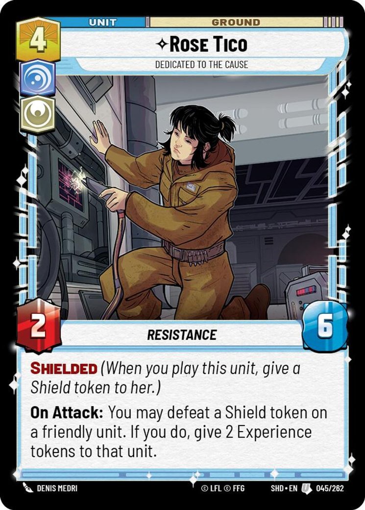 Rose Tico - Dedicated to the Cause, Shadows of the Galaxy · 045/262