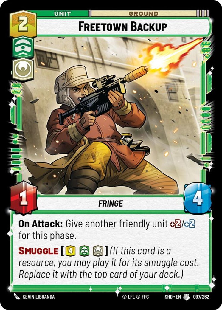Freetown Backup, Shadows of the Galaxy · 097/262