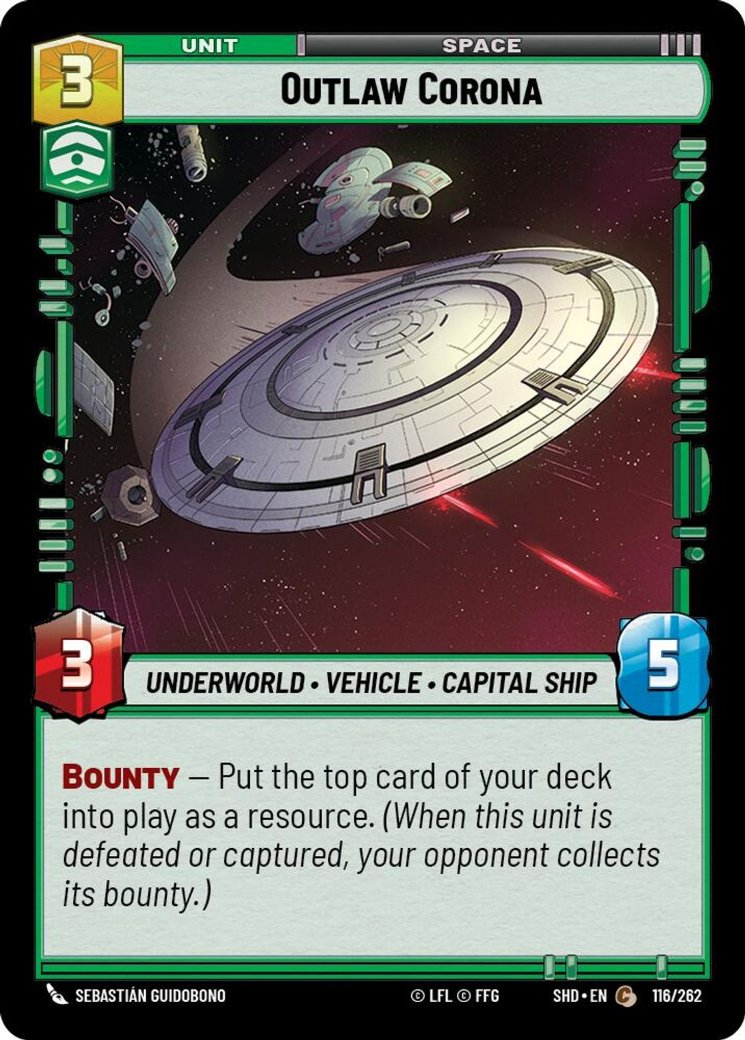 Outlaw Corona, Shadows of the Galaxy · 116/262