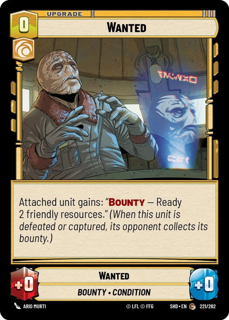 Wanted, Shadows of the Galaxy · 221/262