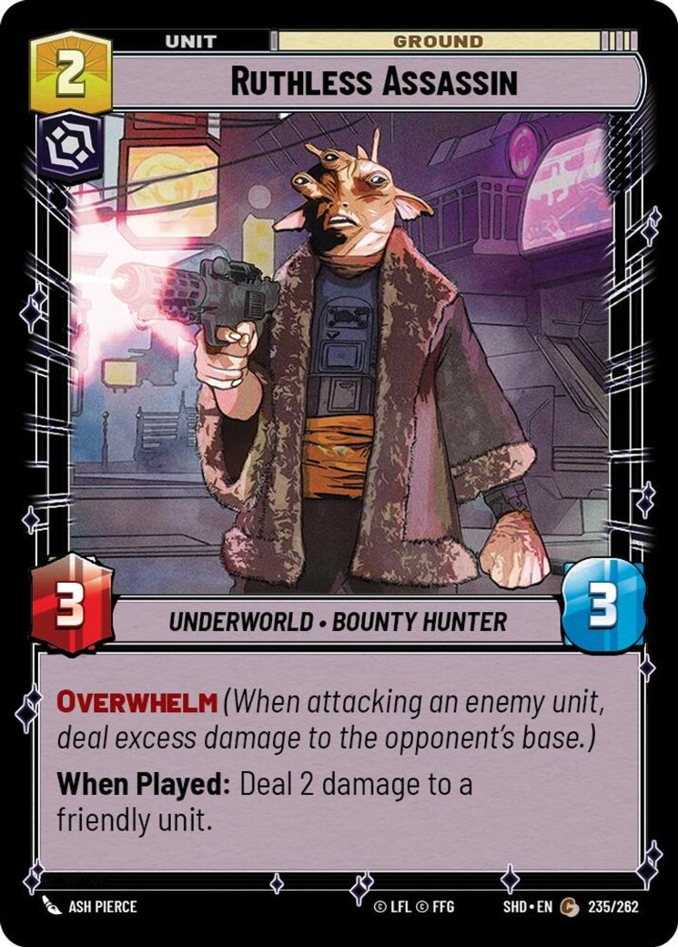 Ruthless Assassin, Shadows of the Galaxy · 235/262