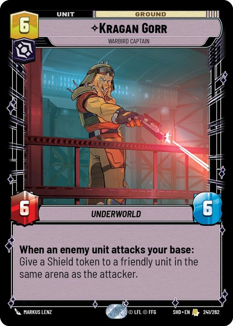 Kragan Gorr - Warbird Captain, Shadows of the Galaxy · 241/262