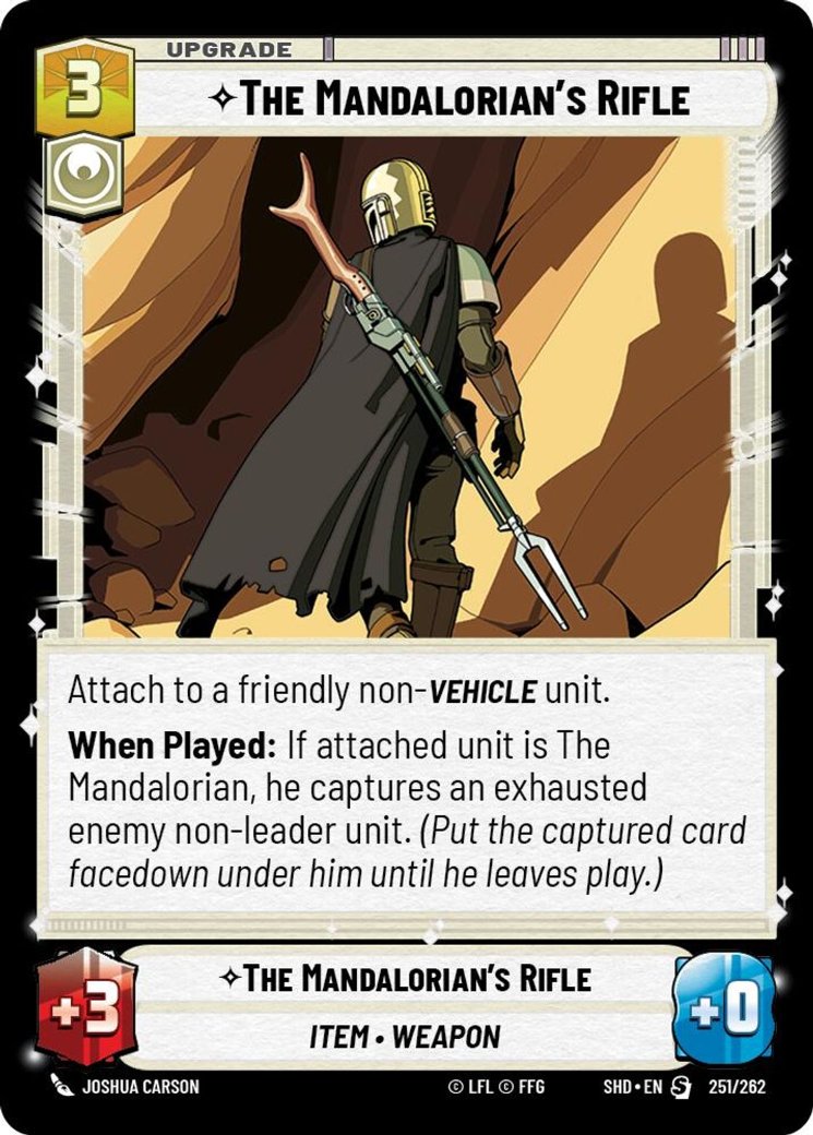 The Mandalorian's Rifle, Shadows of the Galaxy · 251/262