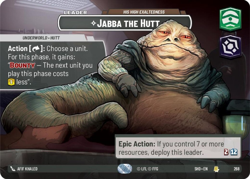 Jabba the Hutt - His High Exaltedness, Shadows of the Galaxy · 268