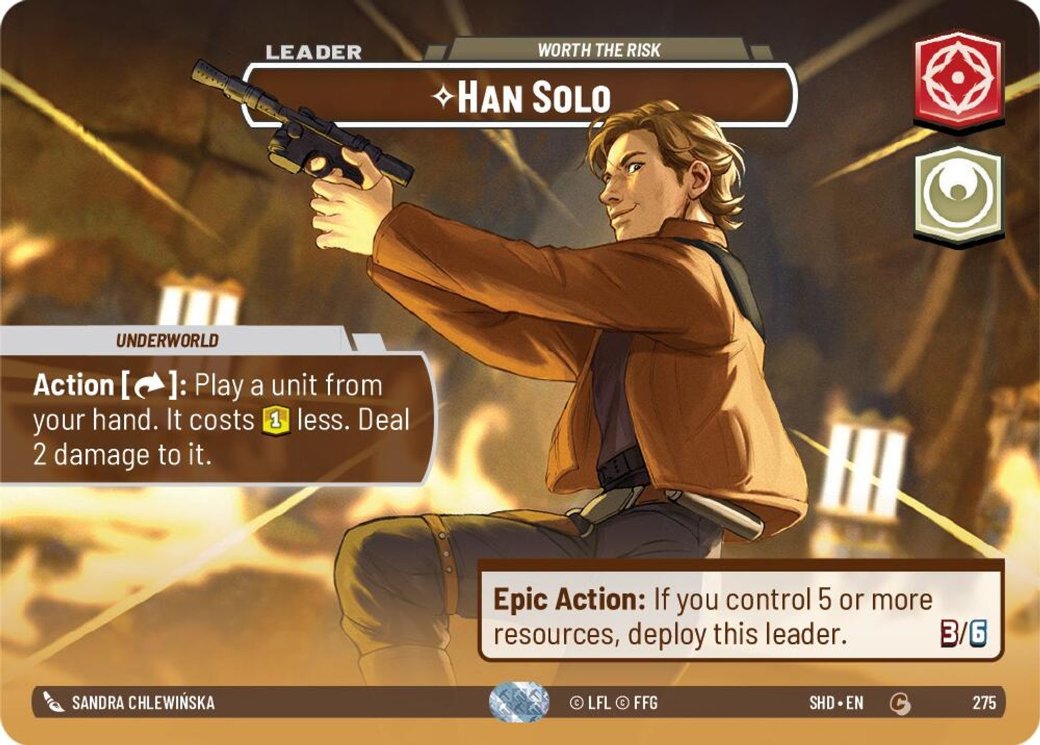 Han Solo - Worth the Risk, Shadows of the Galaxy · 275