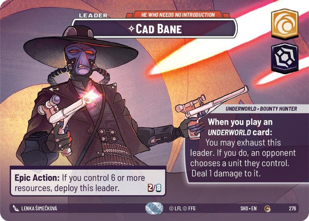 Cad Bane - He Who Needs No Introduction, Shadows of the Galaxy · 276