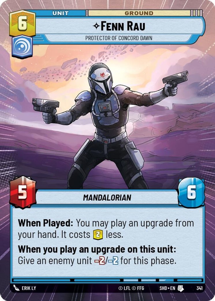 Fenn Rau - Protector of Concord Dawn, Shadows of the Galaxy · 341