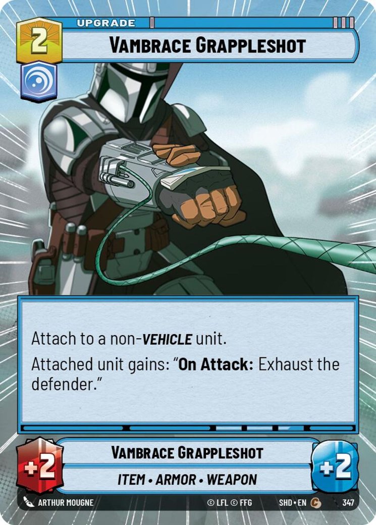 Vambrace Grappleshot, Shadows of the Galaxy · 347