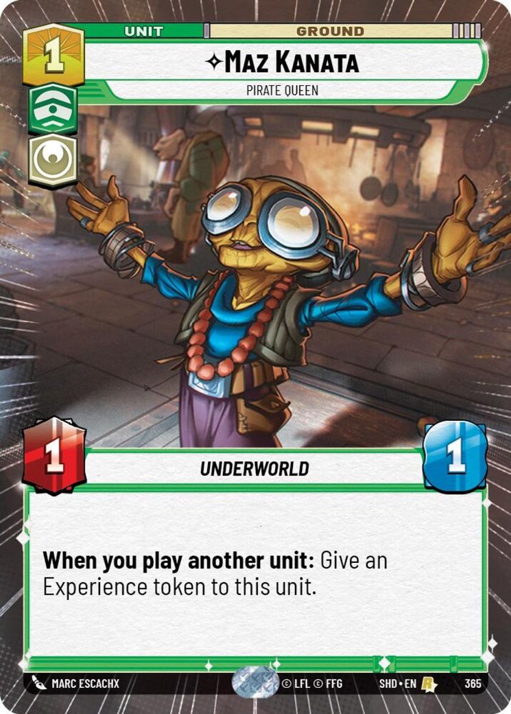 Maz Kanata - Pirate Queen, Shadows of the Galaxy · 365