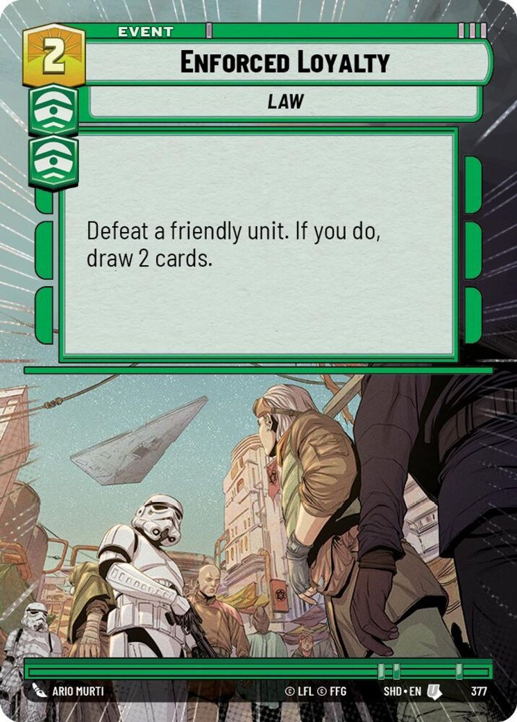 Enforced Loyalty, Shadows of the Galaxy · 377