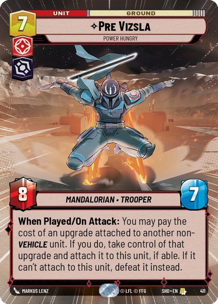 Pre Vizsla - Power Hungry, Shadows of the Galaxy · 411