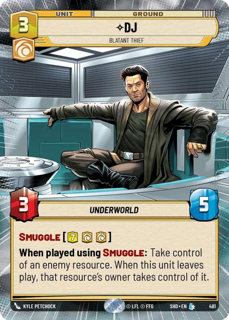 DJ - Blatant Thief, Shadows of the Galaxy · 481