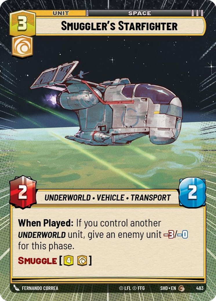 Smuggler's Starfighter, Shadows of the Galaxy · 483