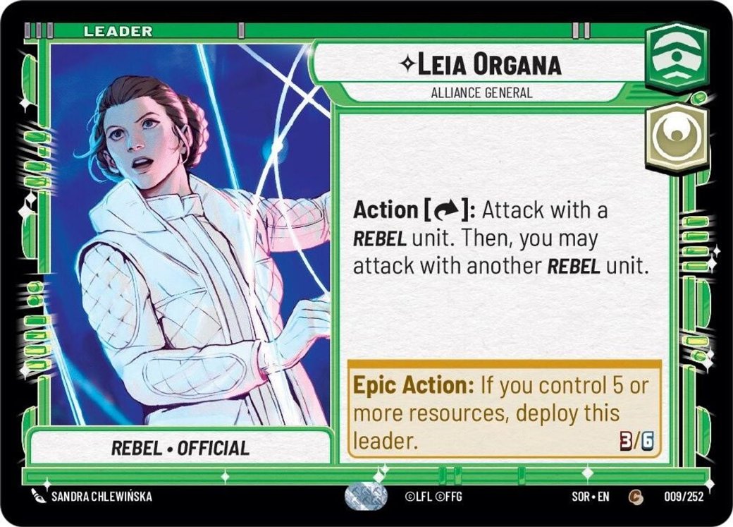 Leia Organa - Alliance General, Spark of Rebellion · 009/252