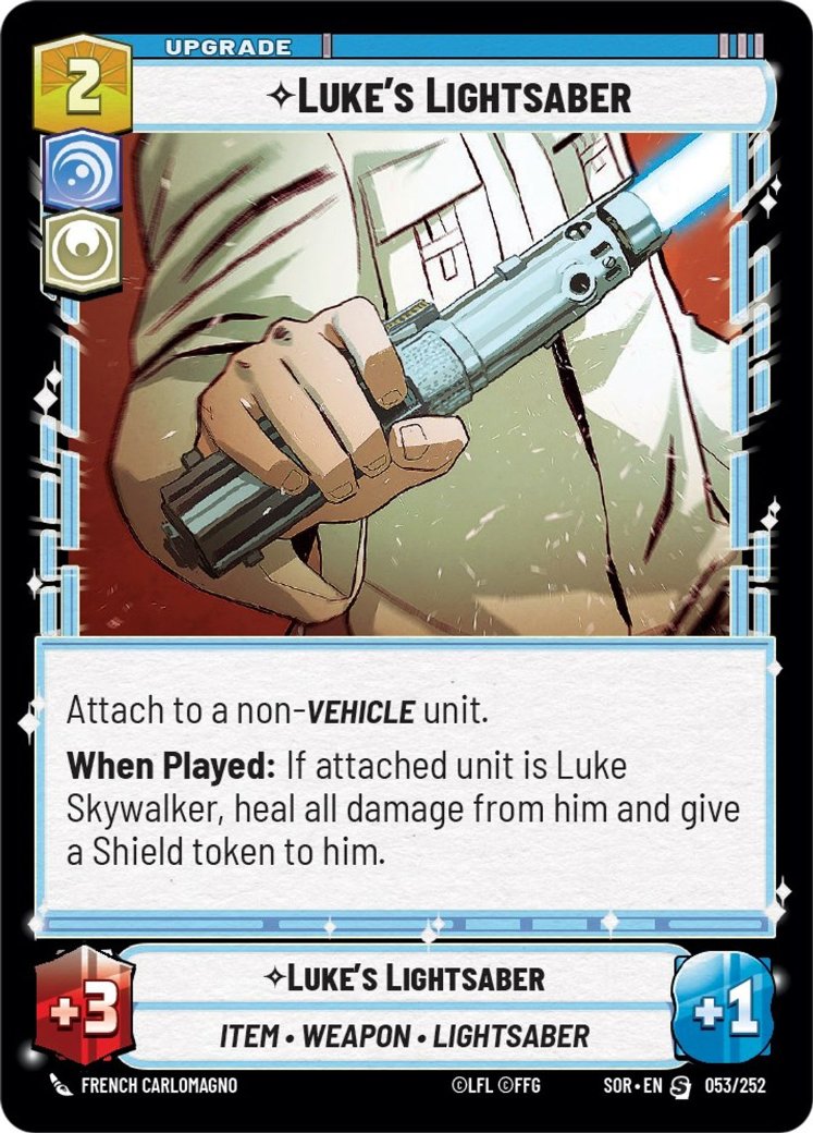 Luke's Lightsaber, Spark of Rebellion · 053/252