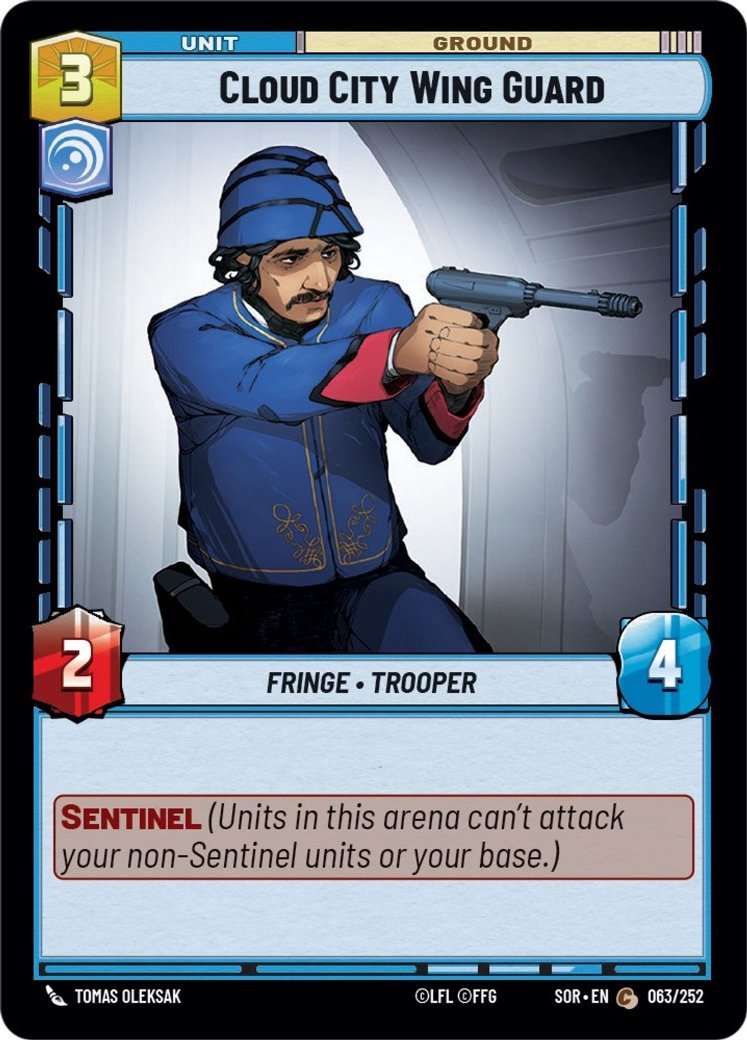 Cloud City Wing Guard, Spark of Rebellion · 063/252