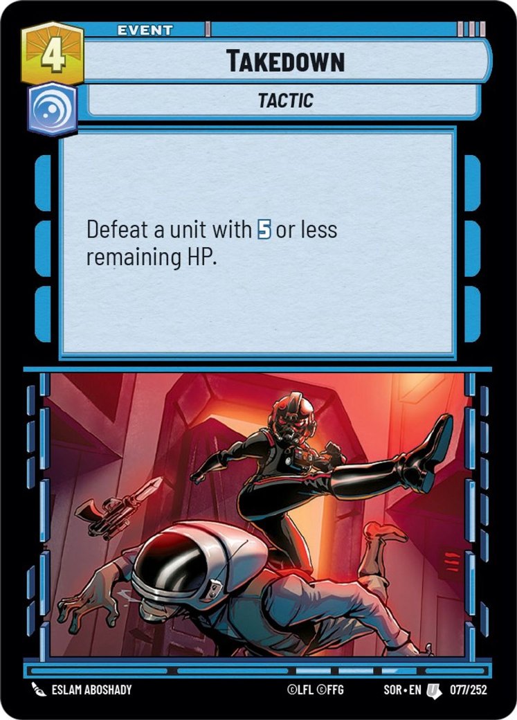 Takedown, Spark of Rebellion · 077/252