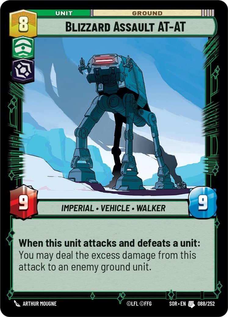 Blizzard Assault AT-AT, Spark of Rebellion · 088/252