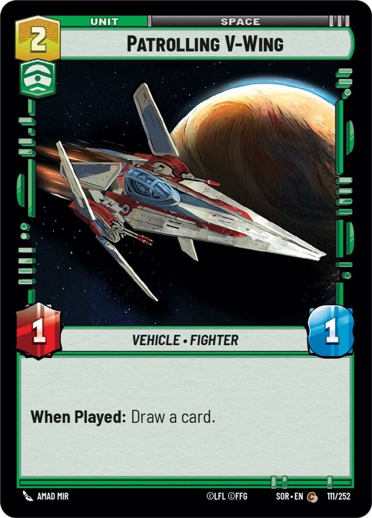 Patrolling V-Wing, Spark of Rebellion · 111/252
