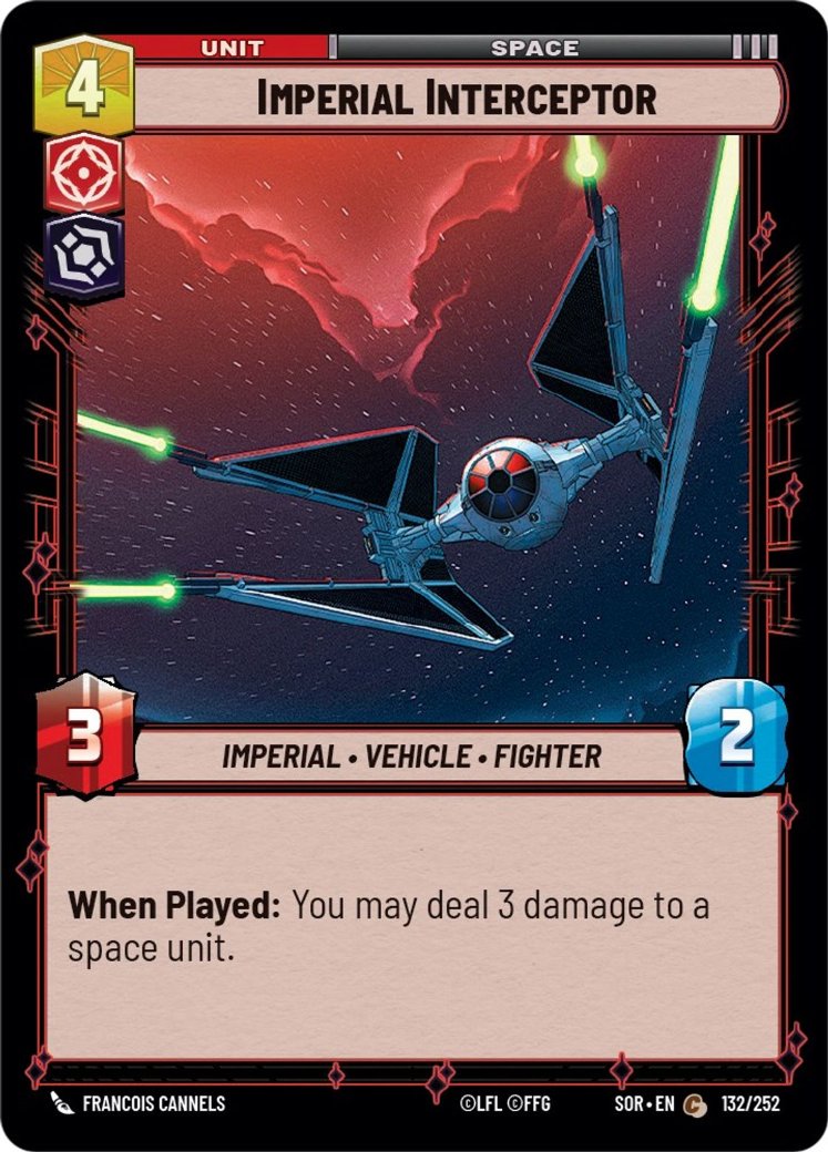 Imperial Interceptor, Spark of Rebellion · 132/252