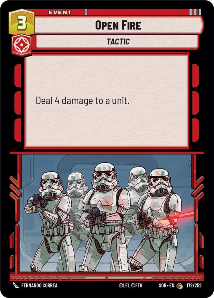 Open Fire, Spark of Rebellion · 172/252
